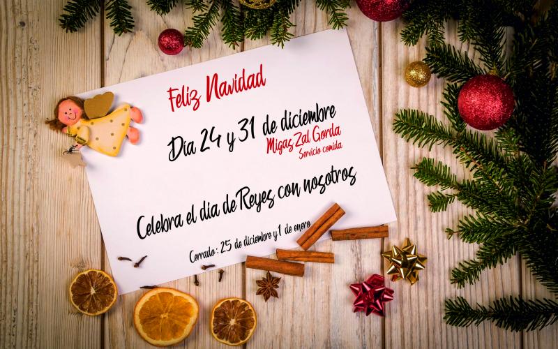 DISFRUTA DE LA NAVIDAD CON ZAL GORDA